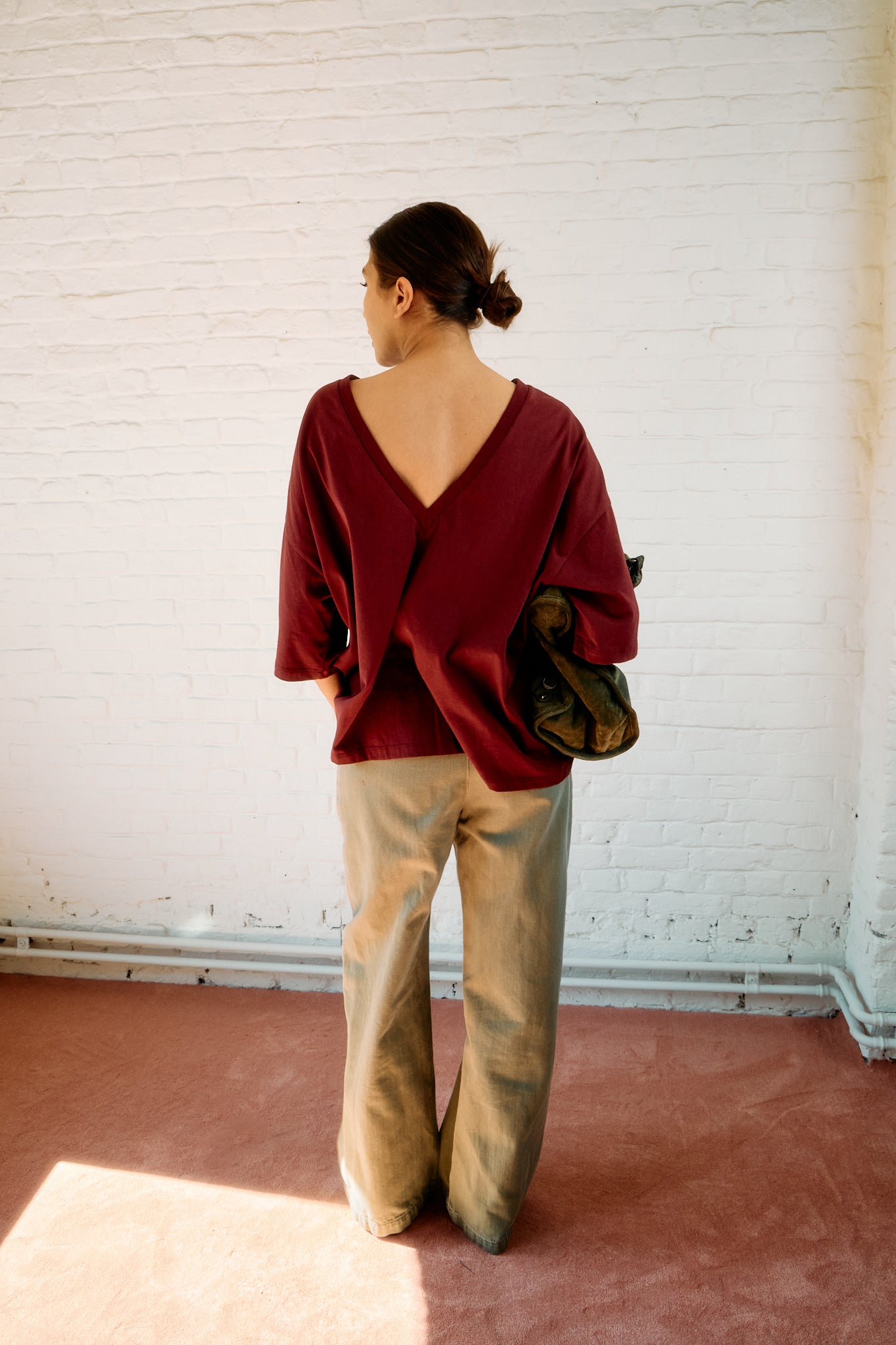 The V Back T I Plum