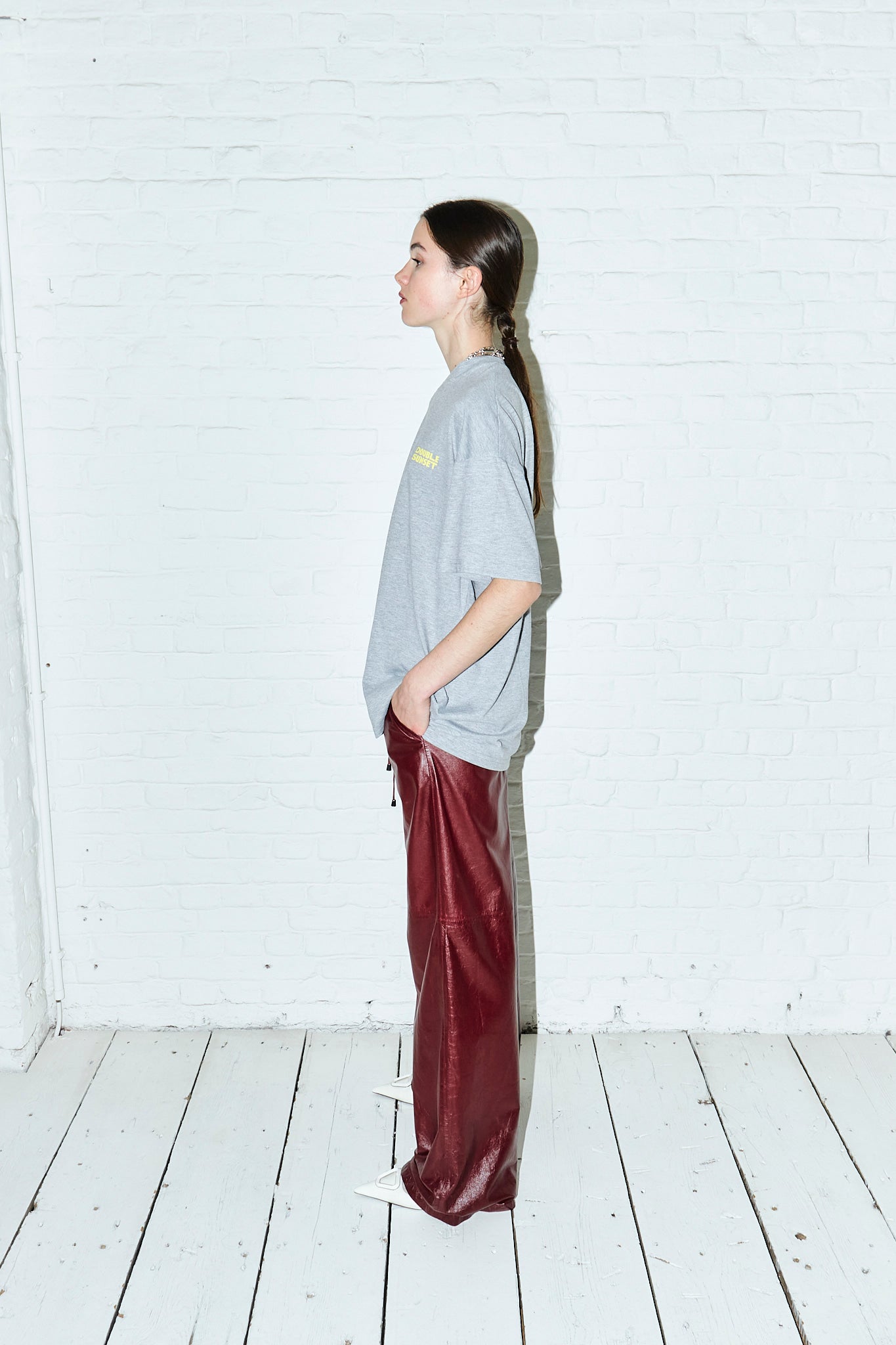 The Unisex T I Grey / Yellow