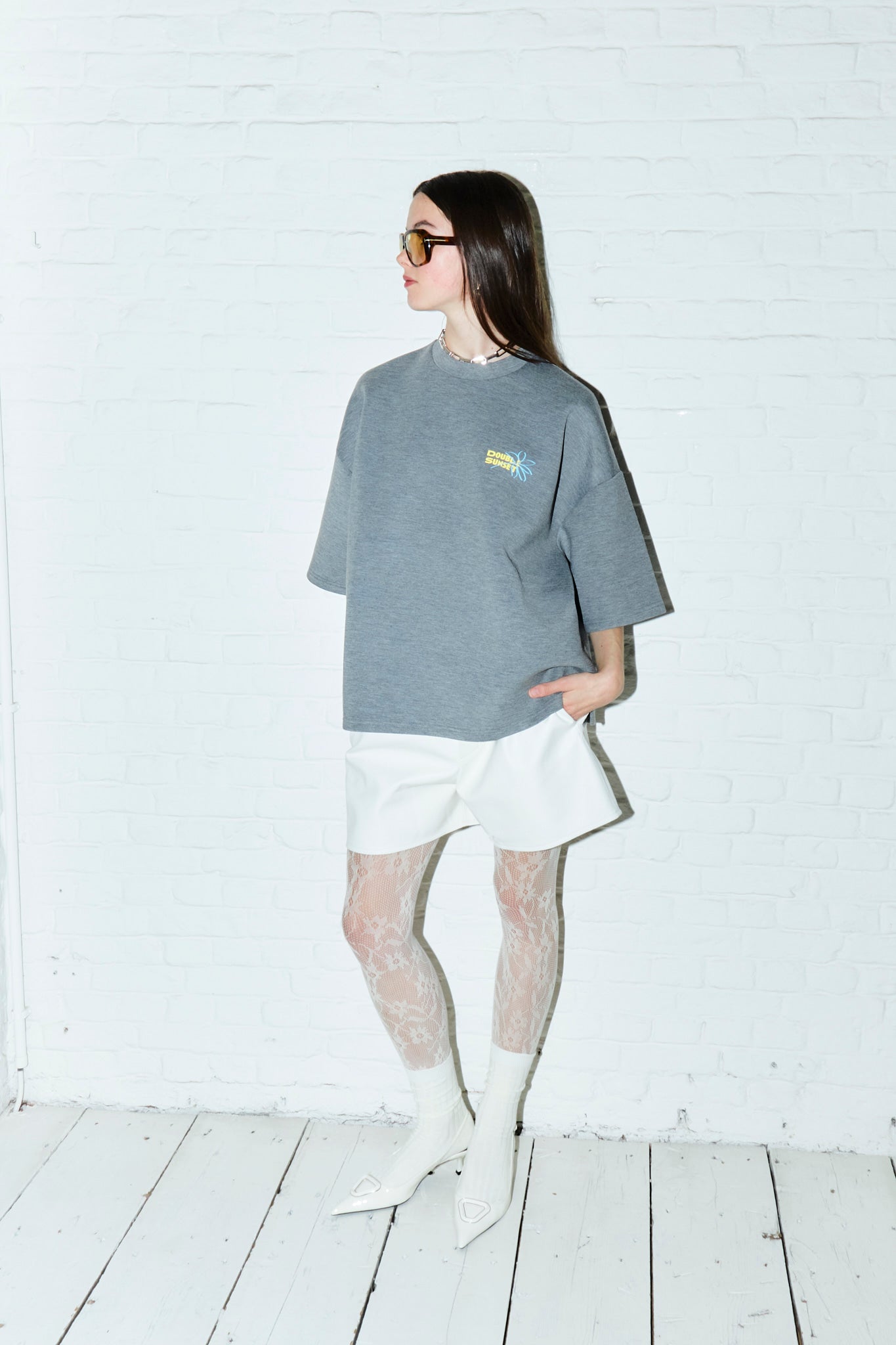 The Maple T - Grey