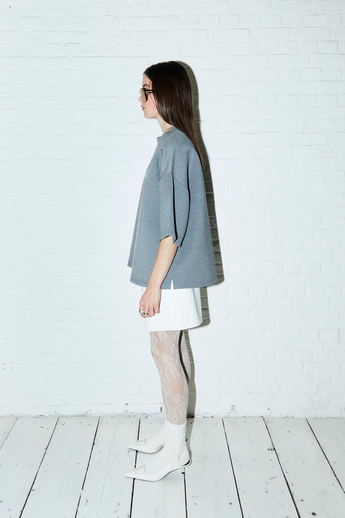 The Maple T - Grey