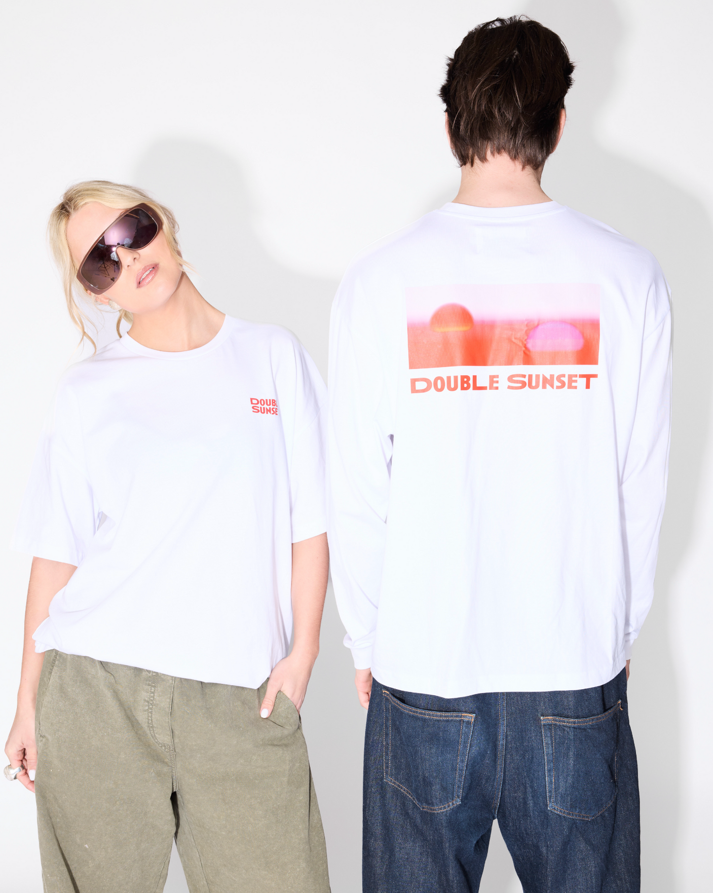 The Unisex Long Sleeve - White