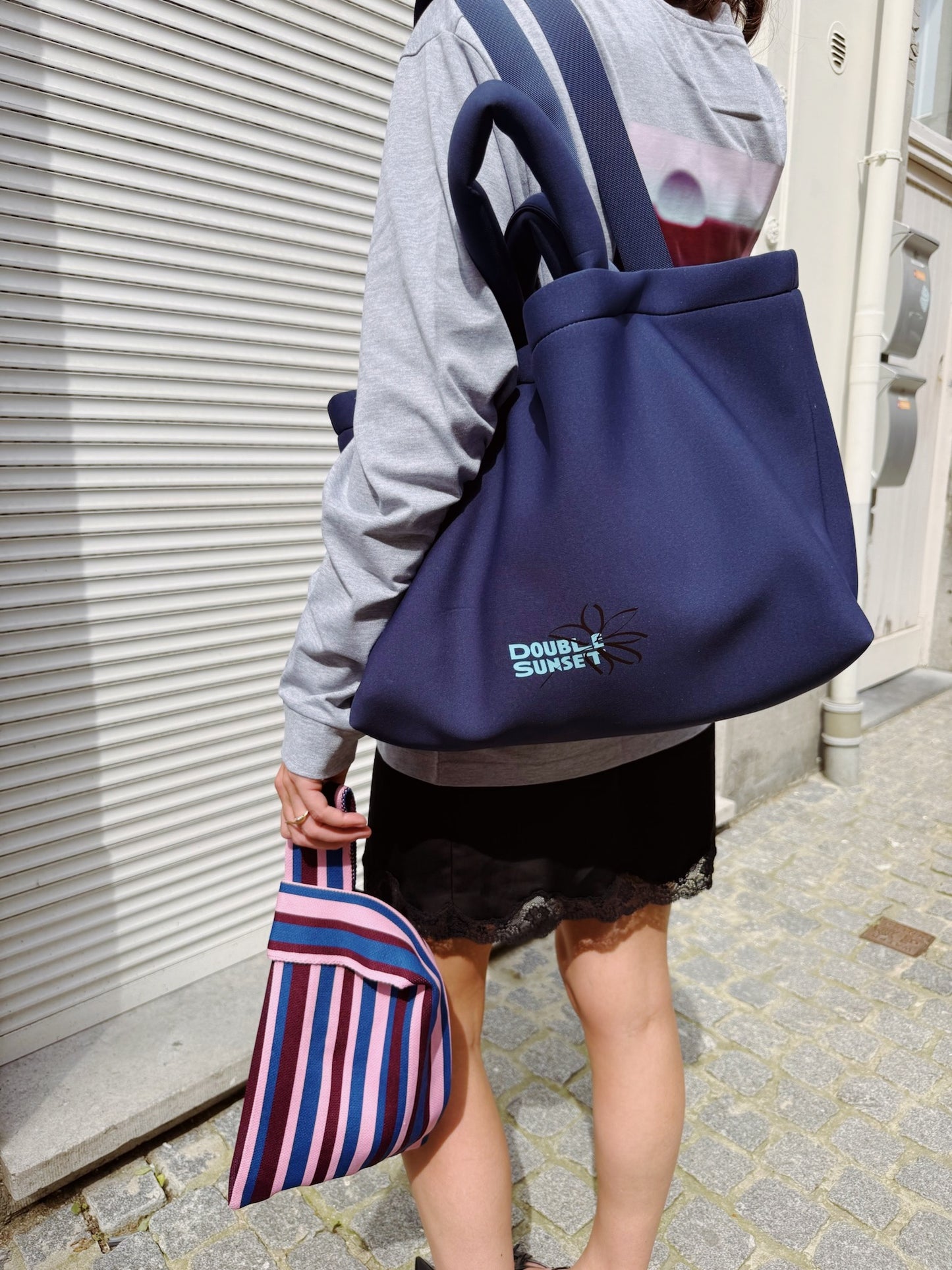 Caro x Double Sunset I Plum Signature Caro Bag