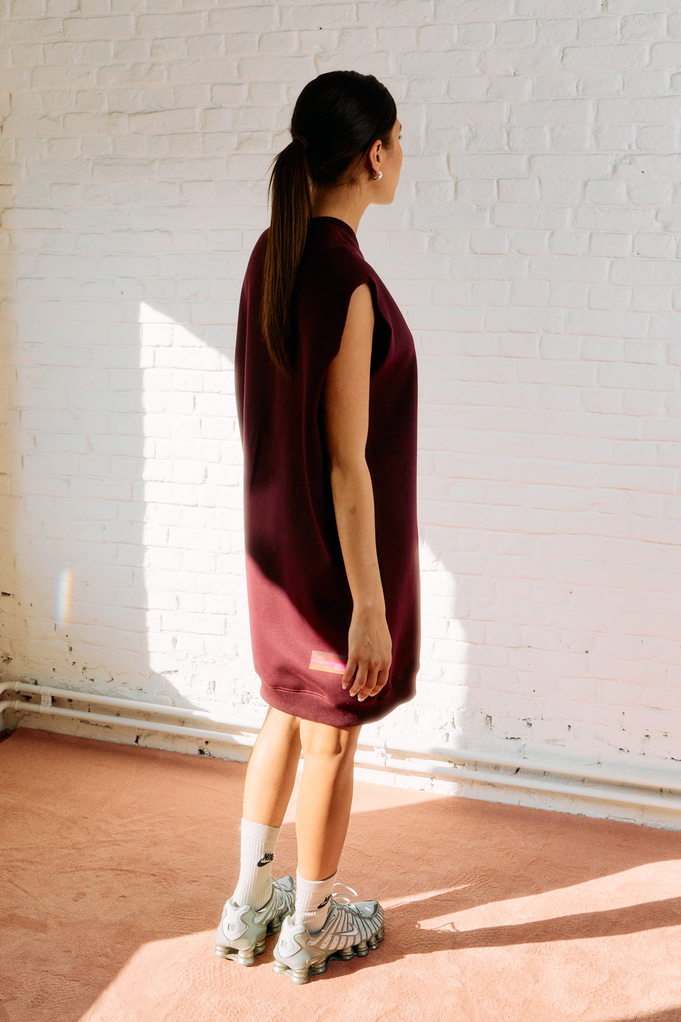 The Sweater Dress I Plum