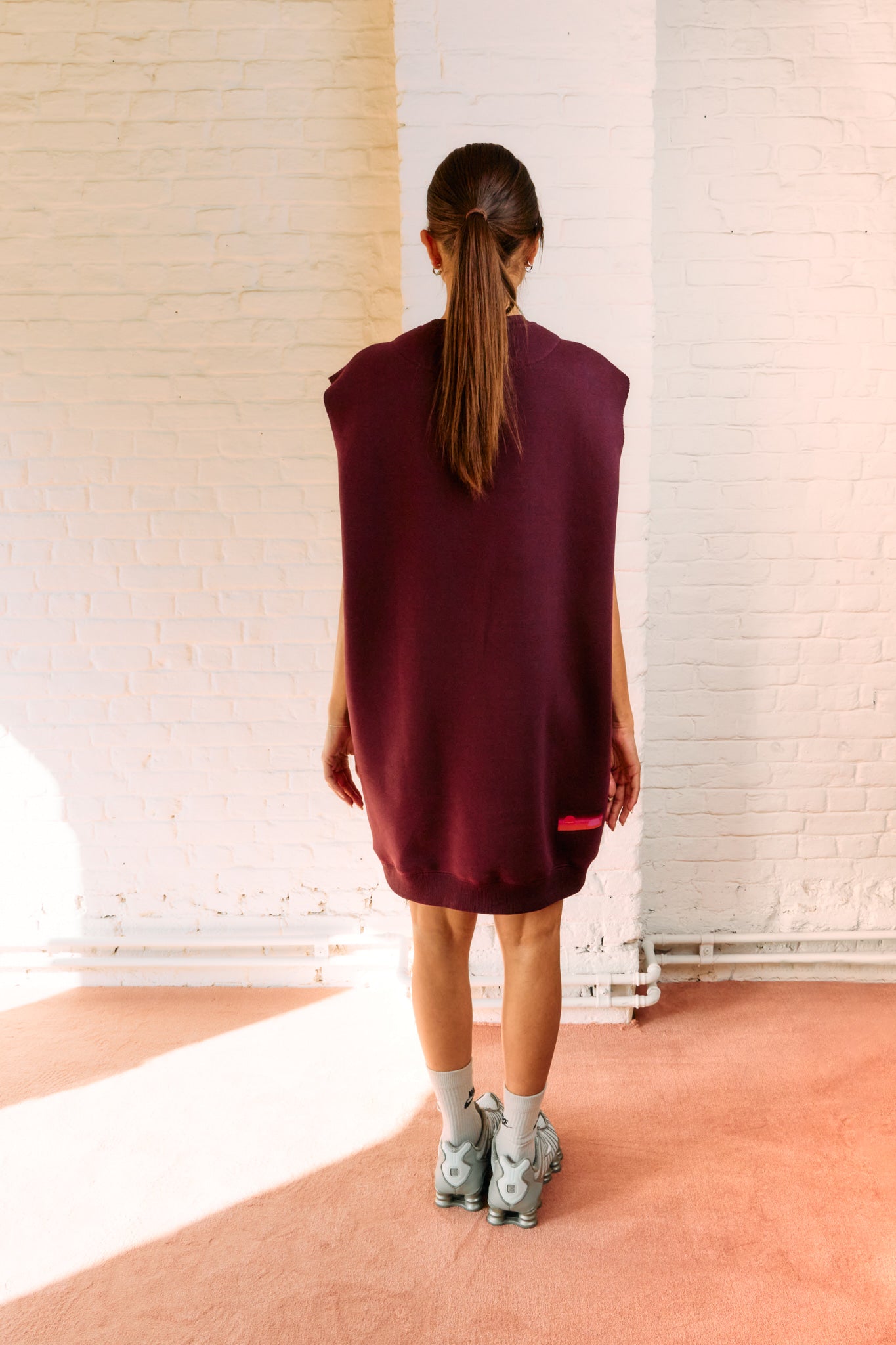 The Sweater Dress I Plum