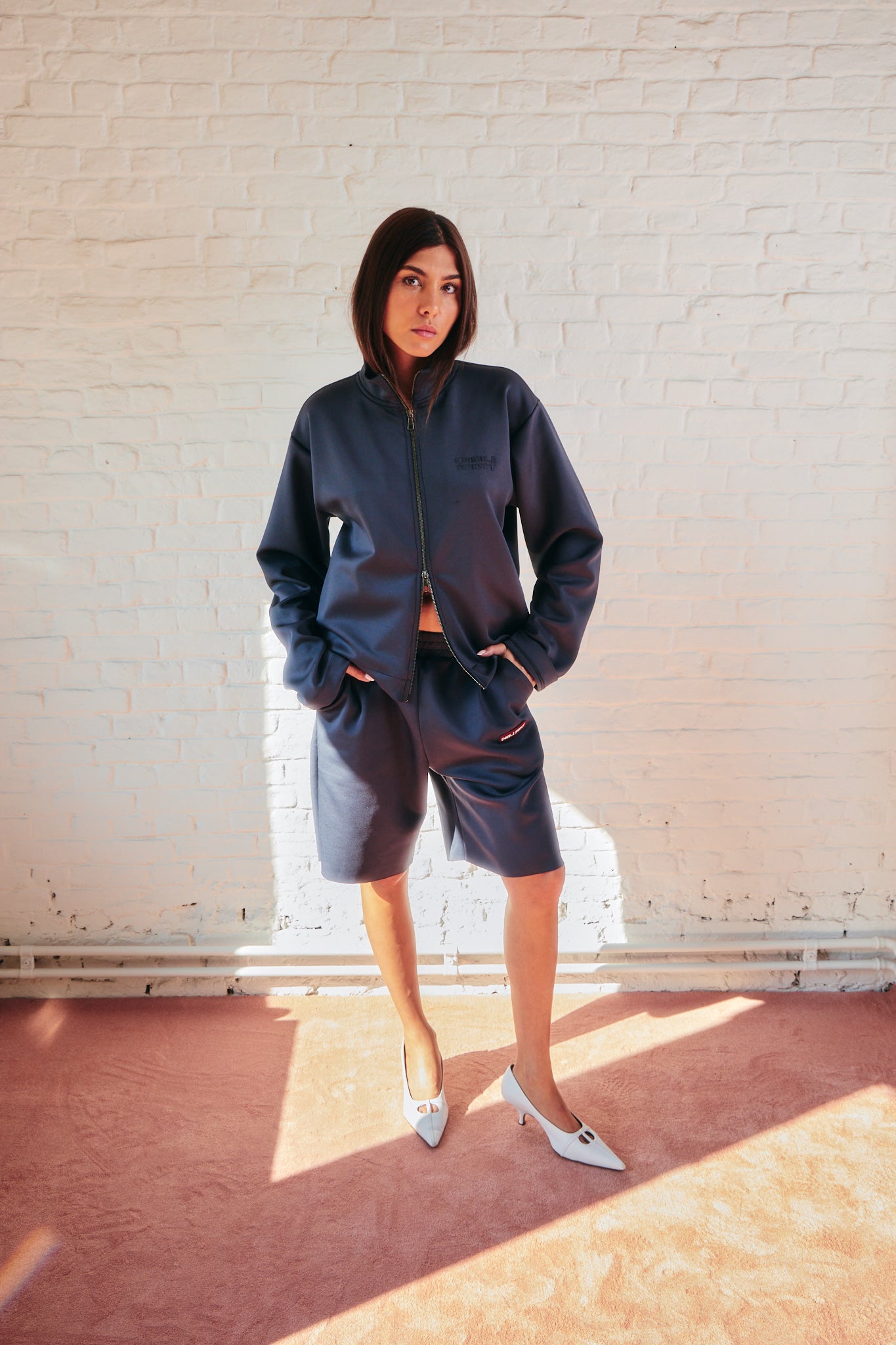 The Zip Vest I Dark Gray