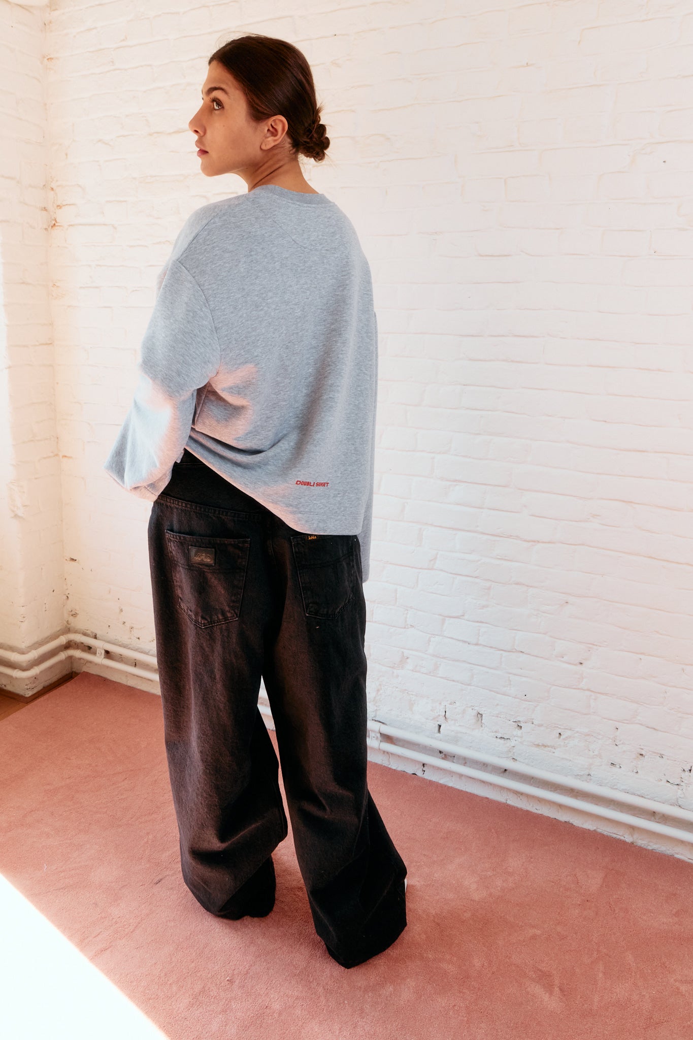 The Wide Sweat I Grey