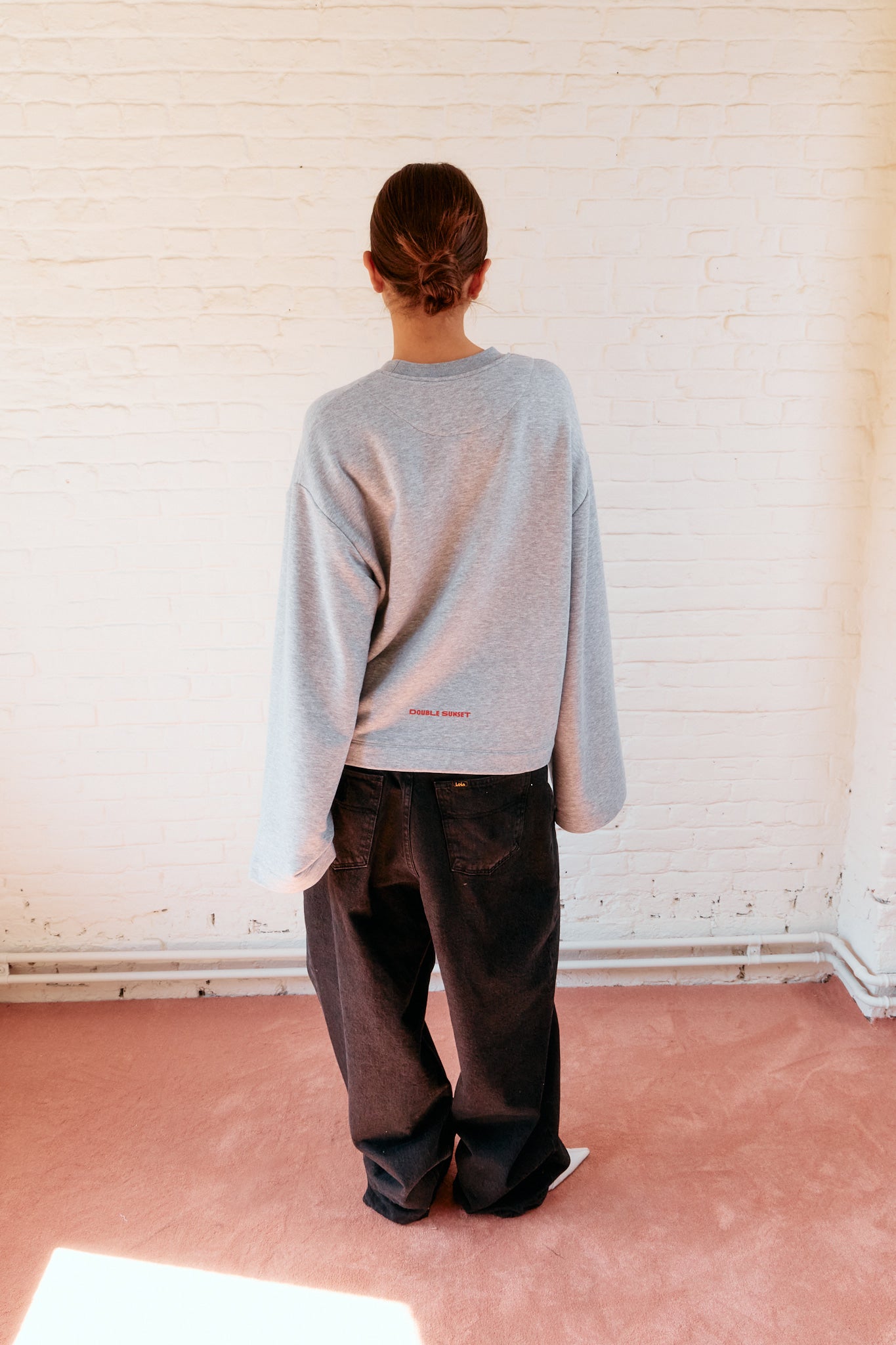 The Wide Sweat I Grey