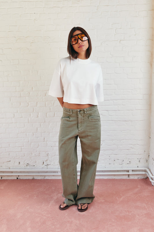 The Crop - White