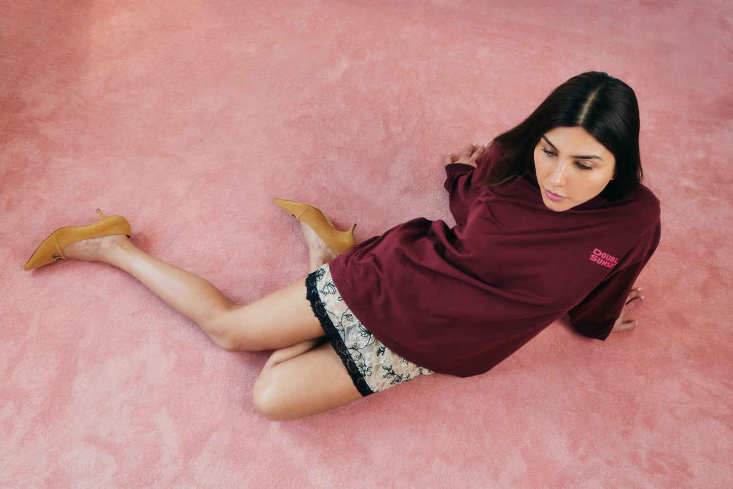 The Unisex Long Sleeve I Plum