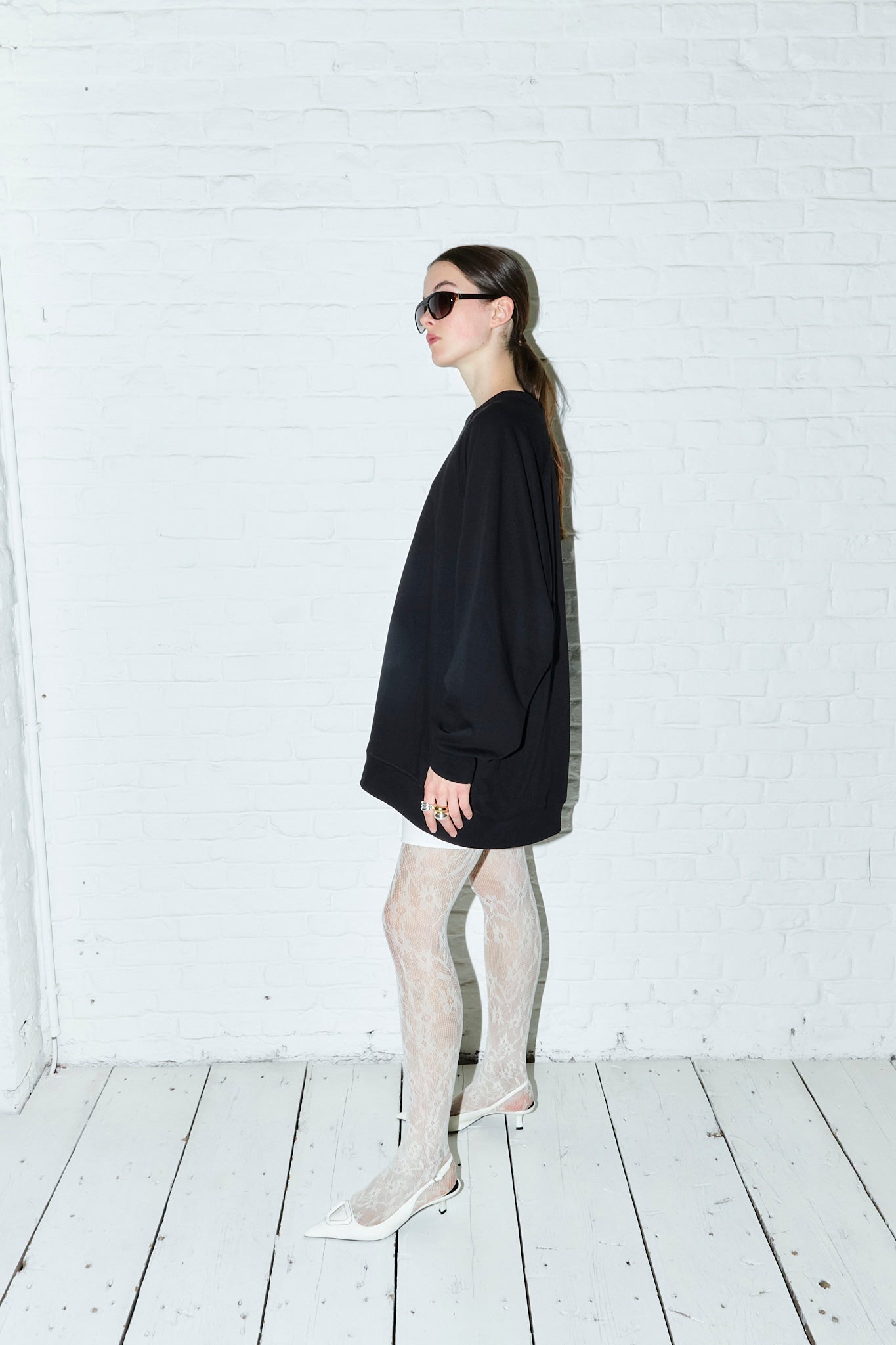 The Oversize Sweat I Black