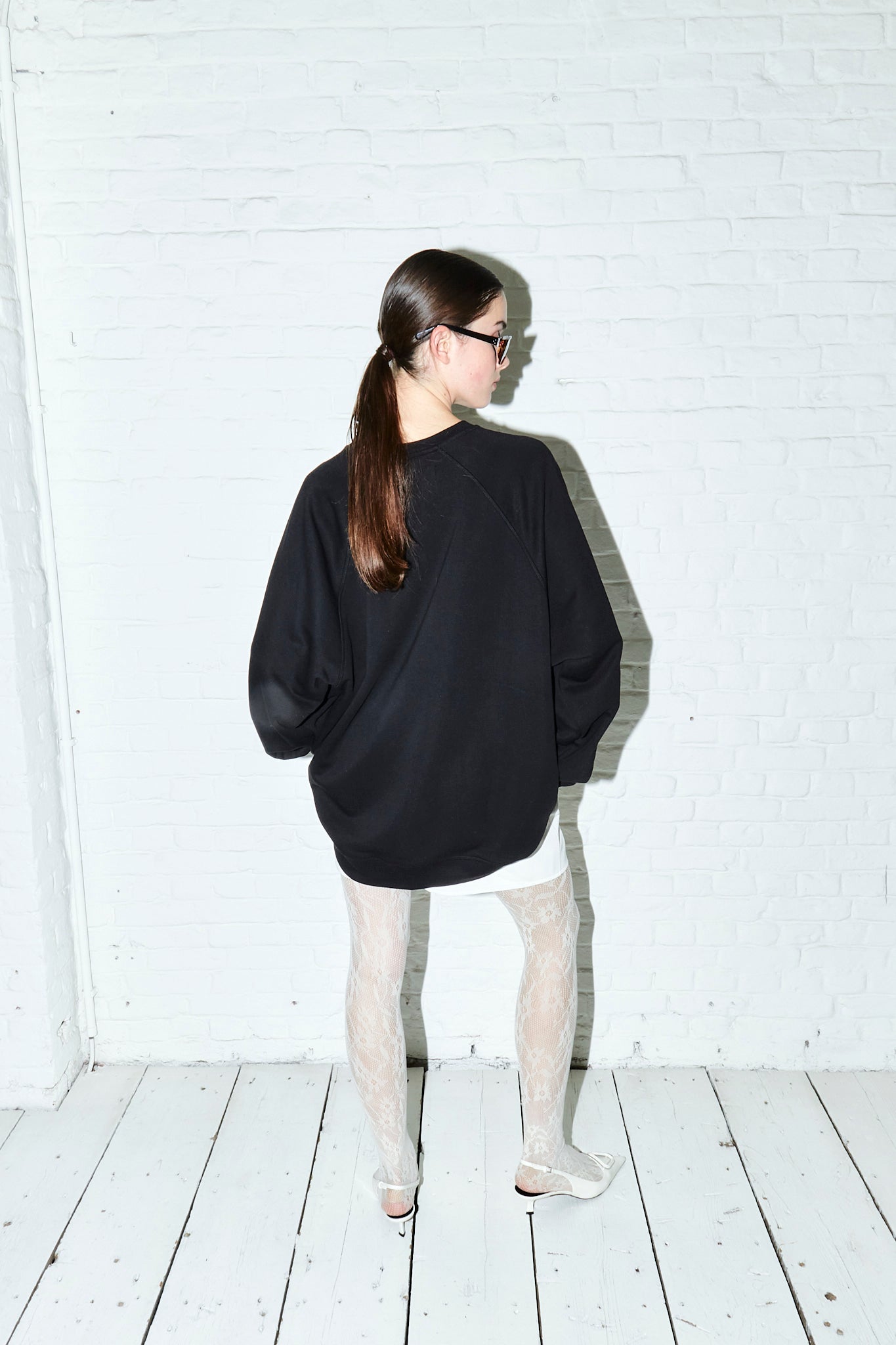 The Oversize Sweat I Black