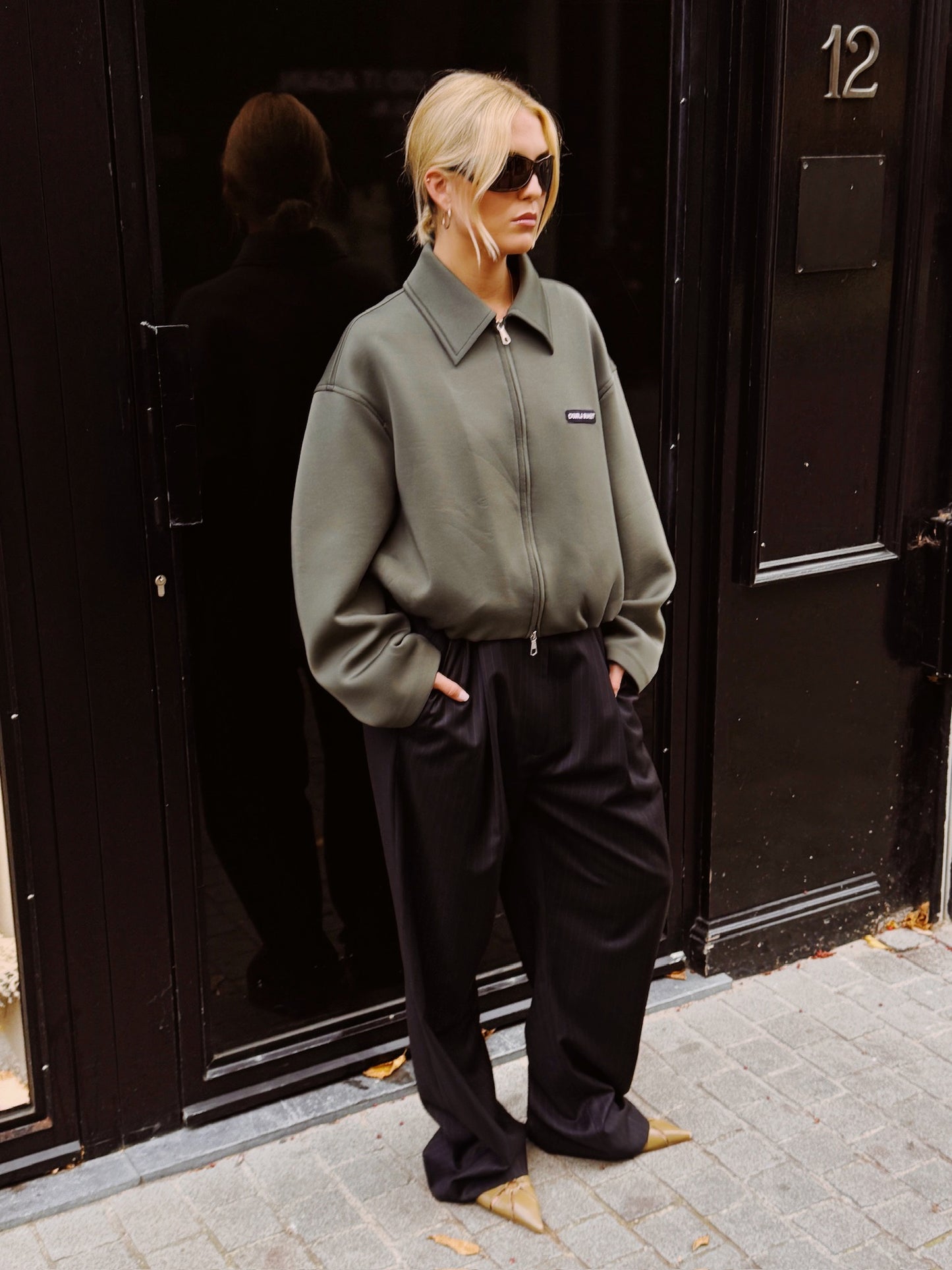 The Bomber Jacket I Khaki