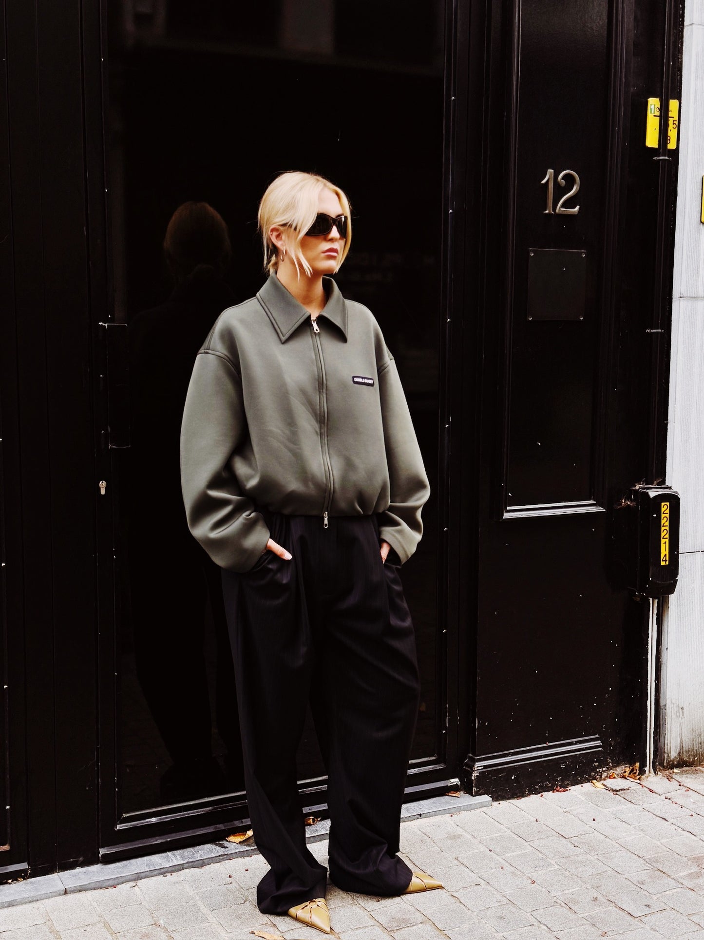 The Bomber Jacket I Khaki