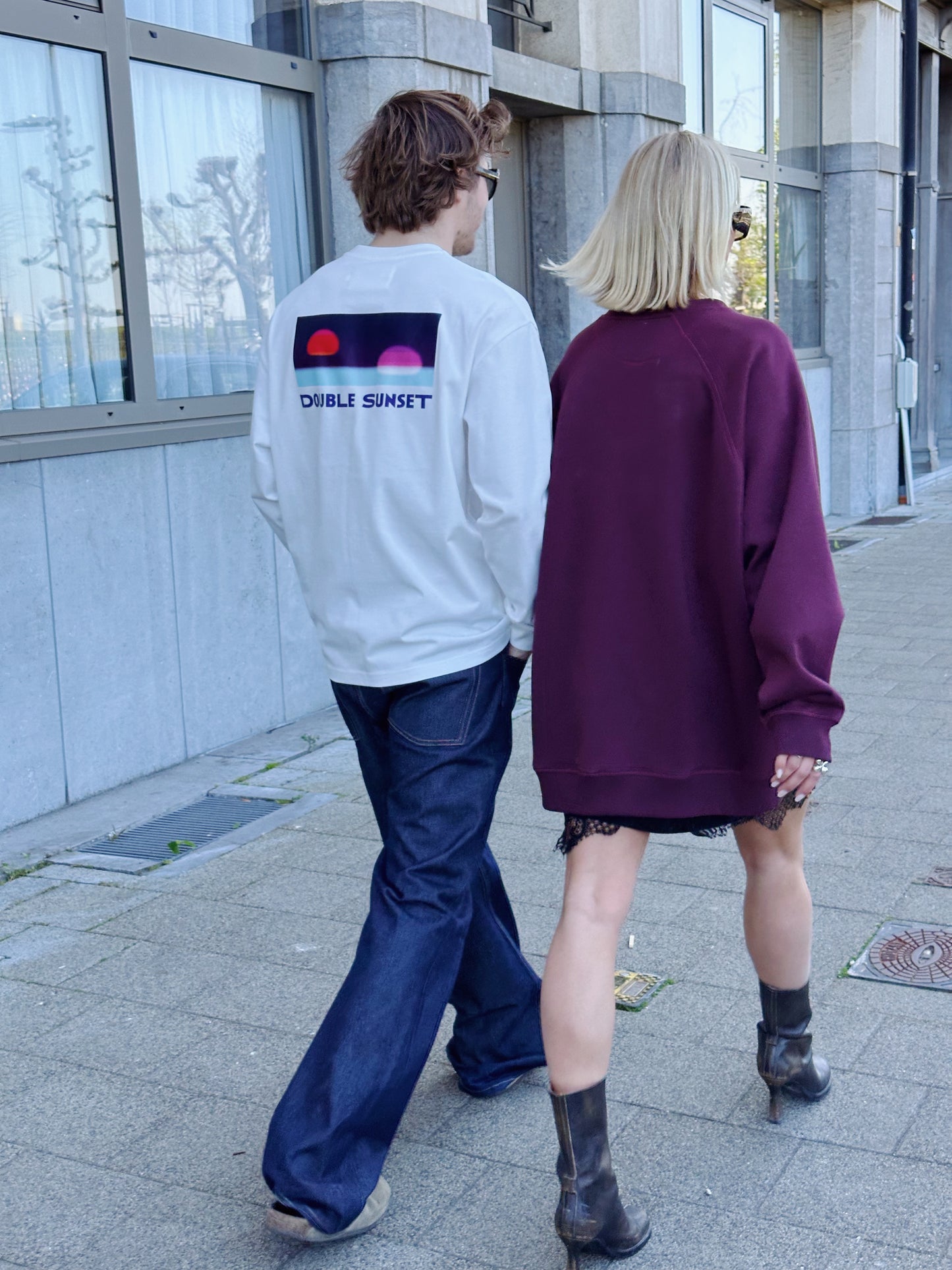 The Unisex Long Sleeve I White