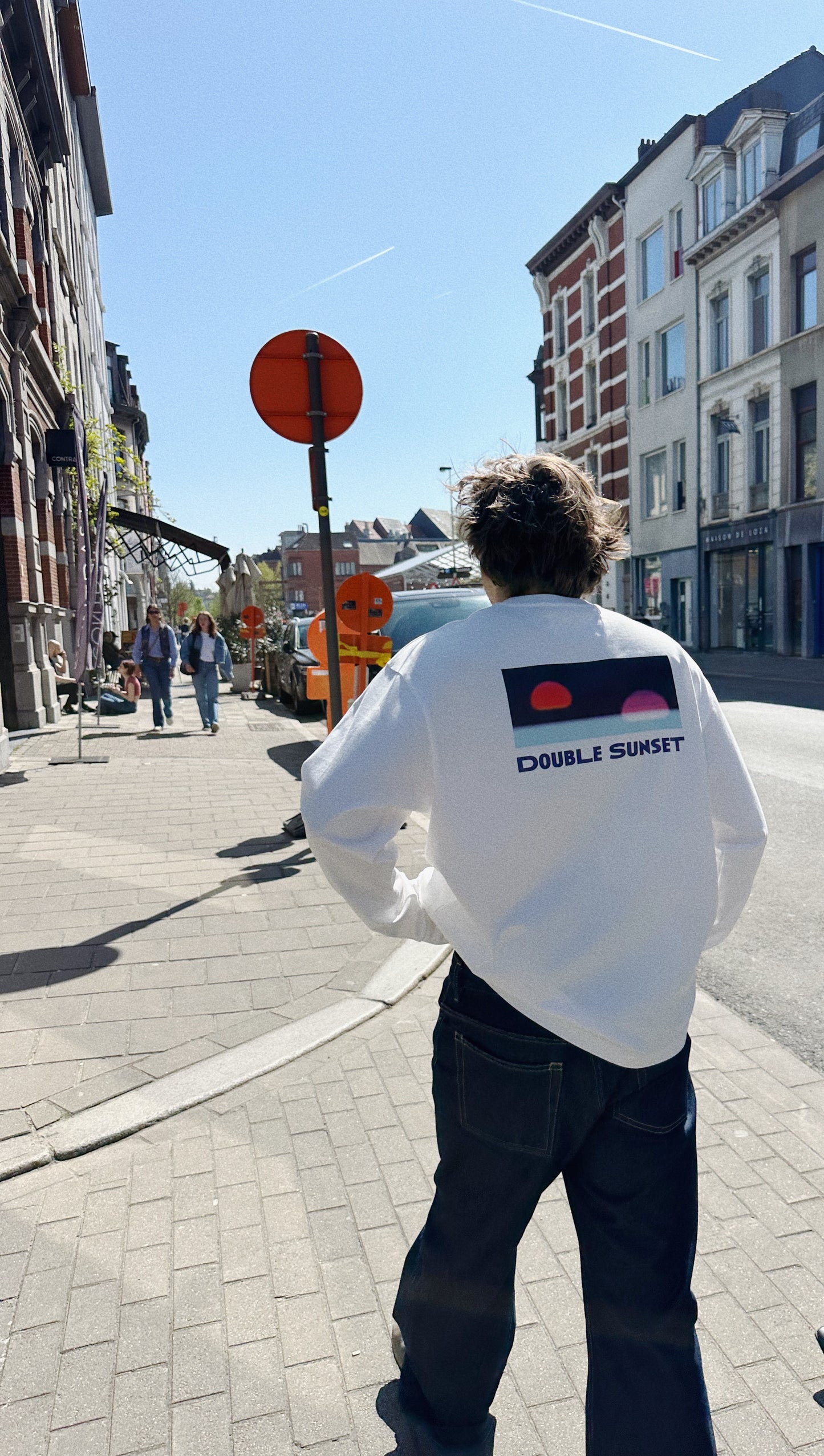 The Unisex Long Sleeve I White