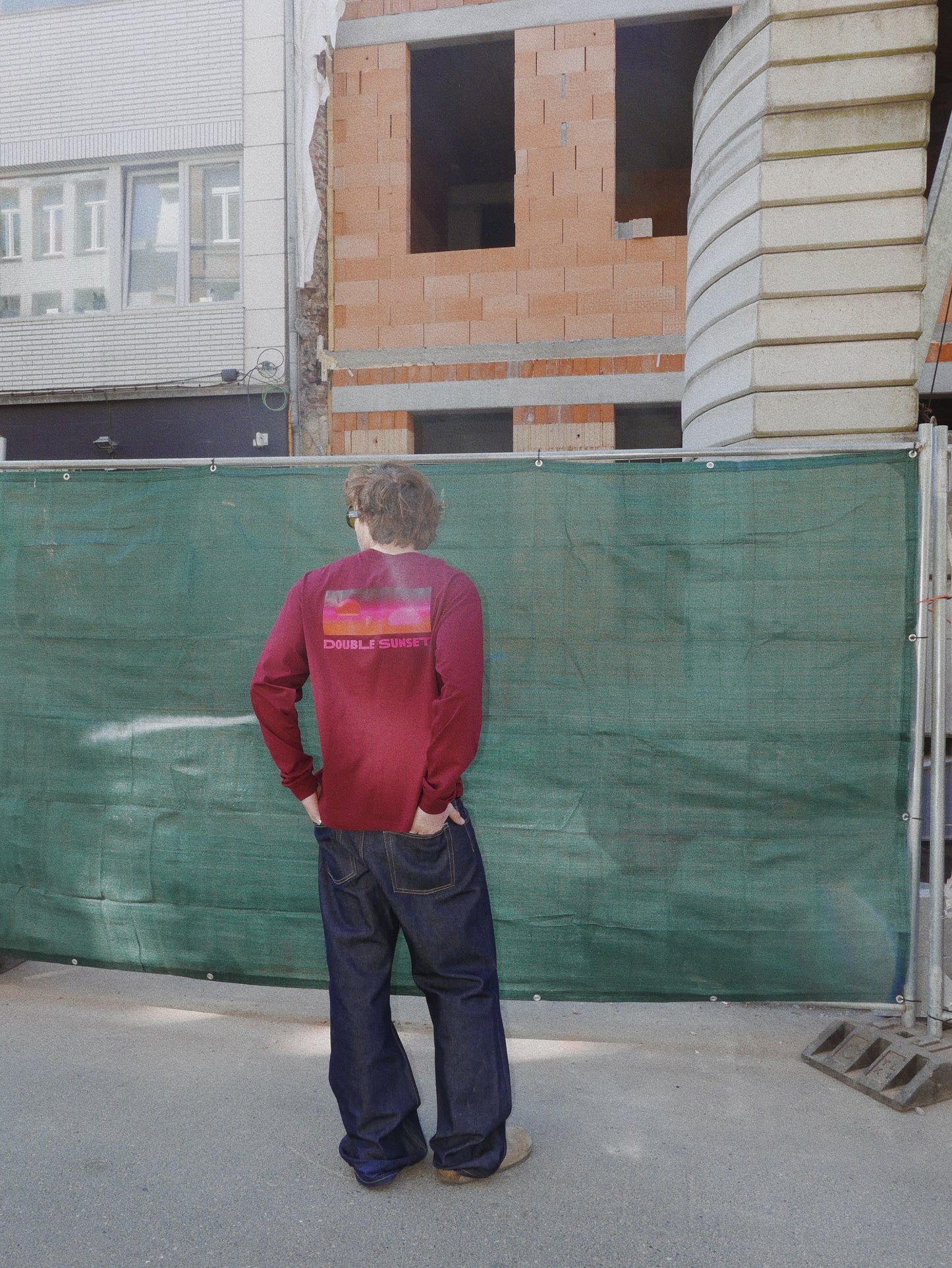 The Unisex Long Sleeve I Plum