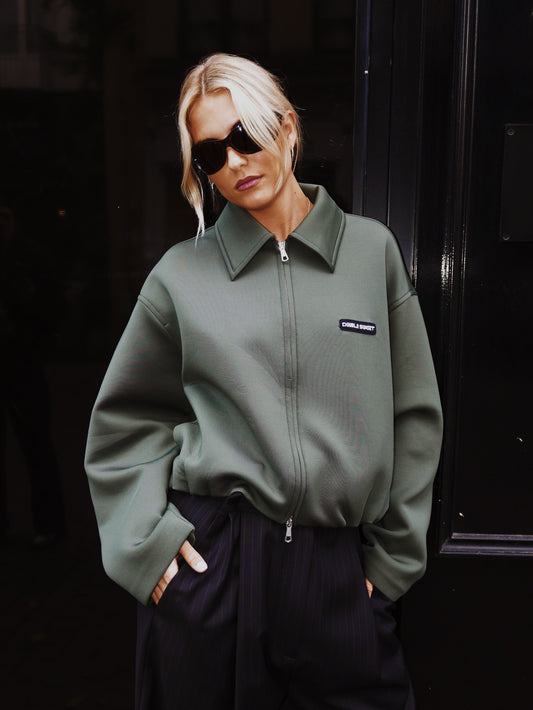 The Bomber Jacket I Khaki