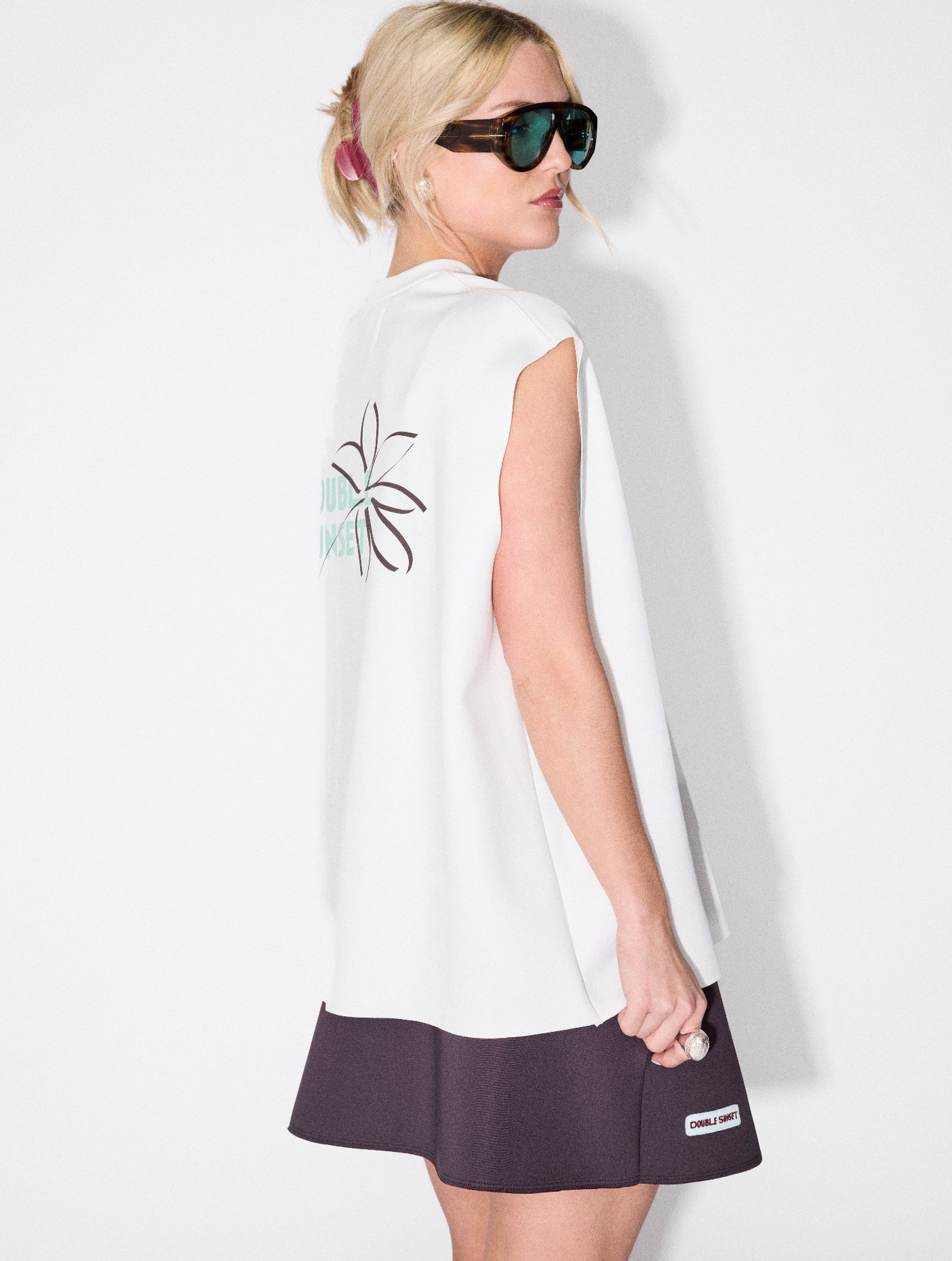 The Sleeveless T I White Scuba