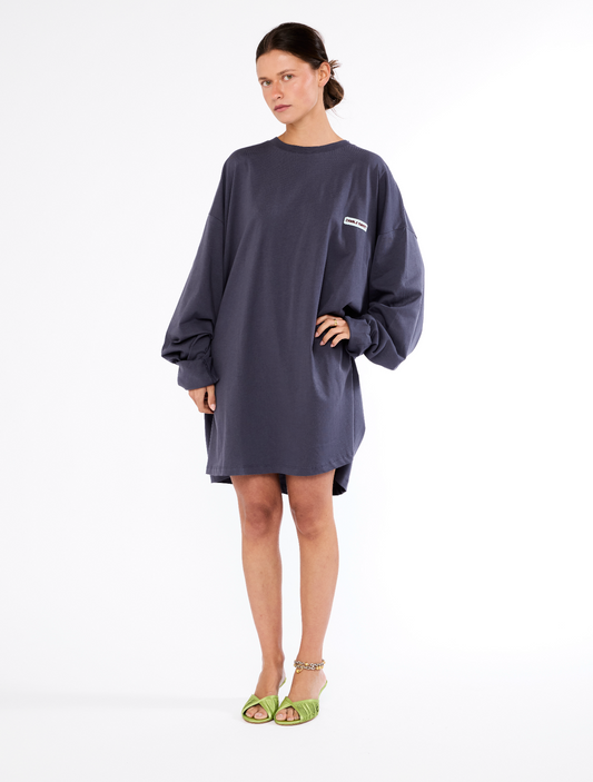 The T Dress I Anthracite