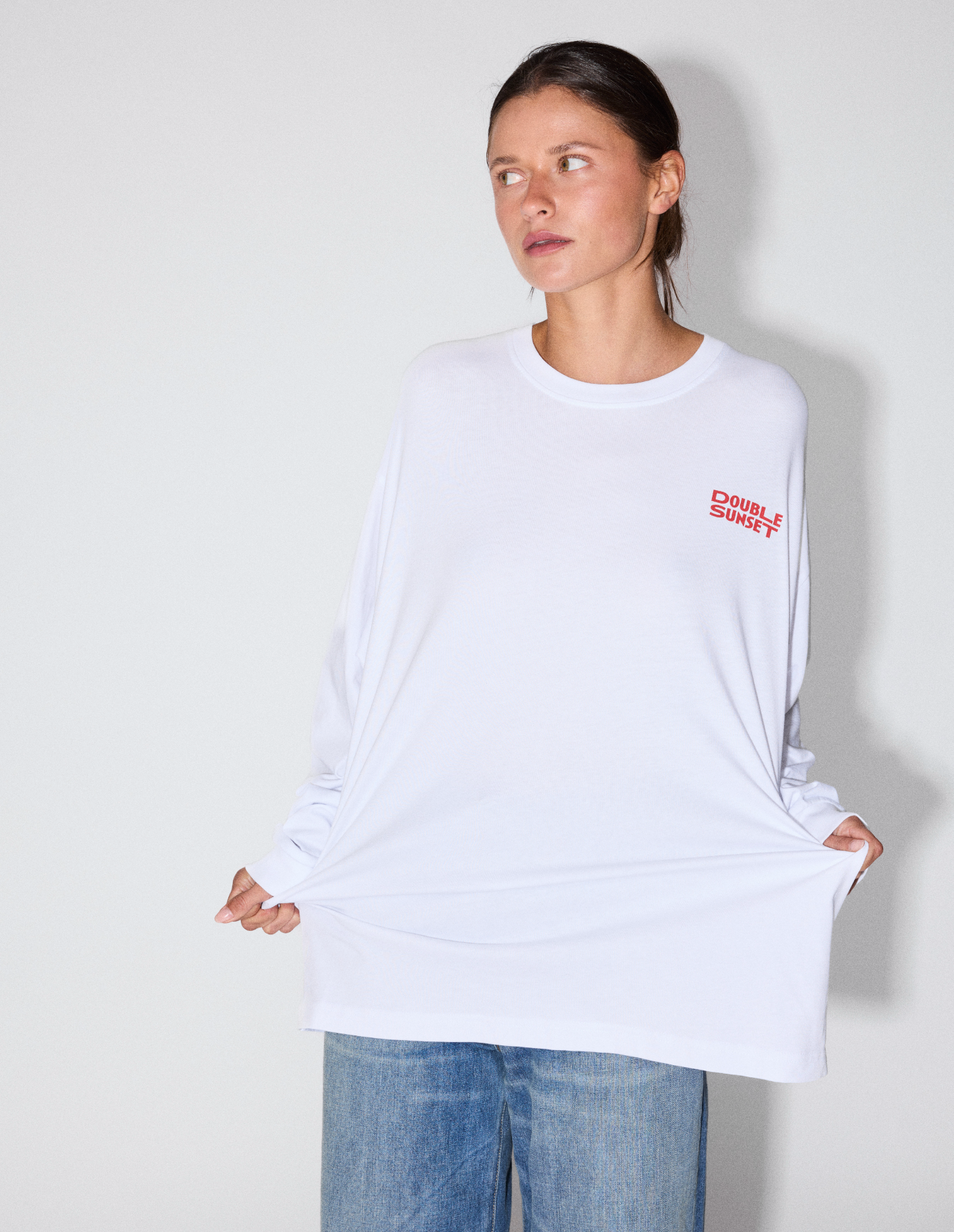 The Unisex Long Sleeve - White