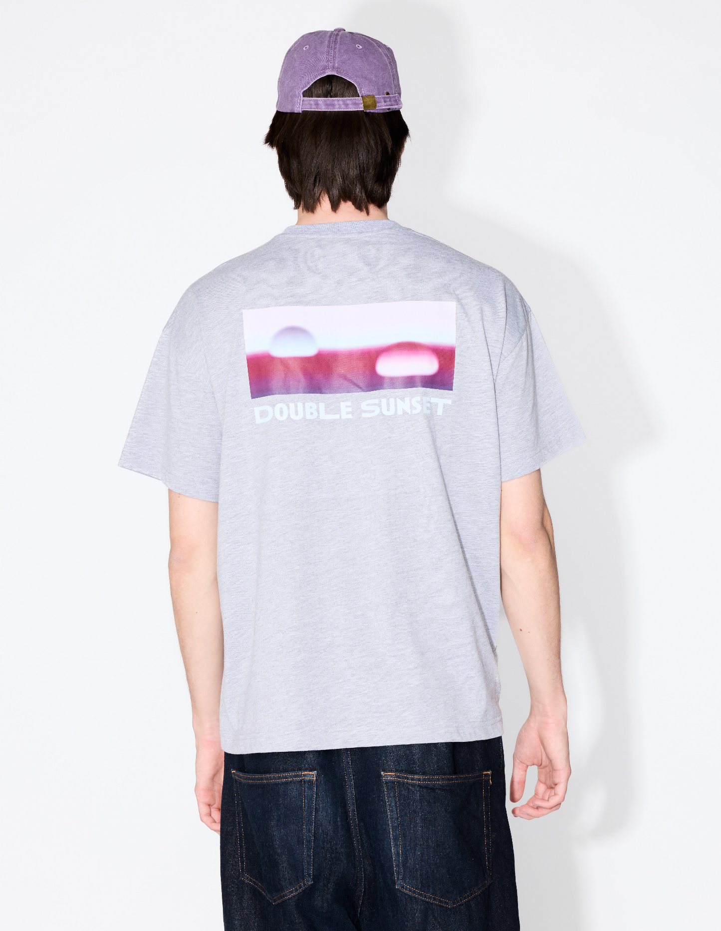 The Unisex T I Grey - Purple