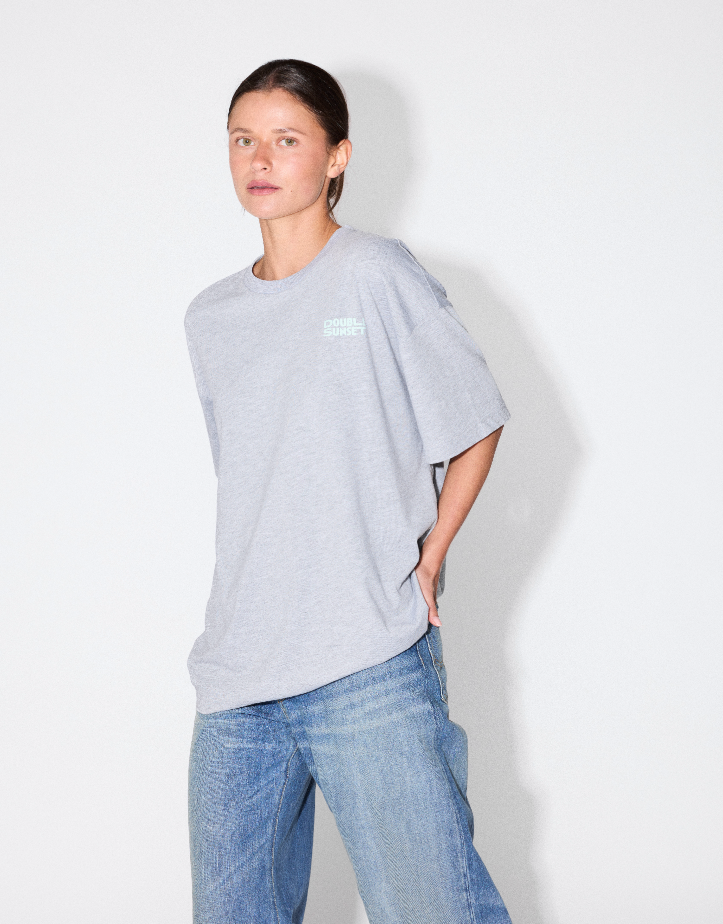 The Unisex T I Grey - Purple