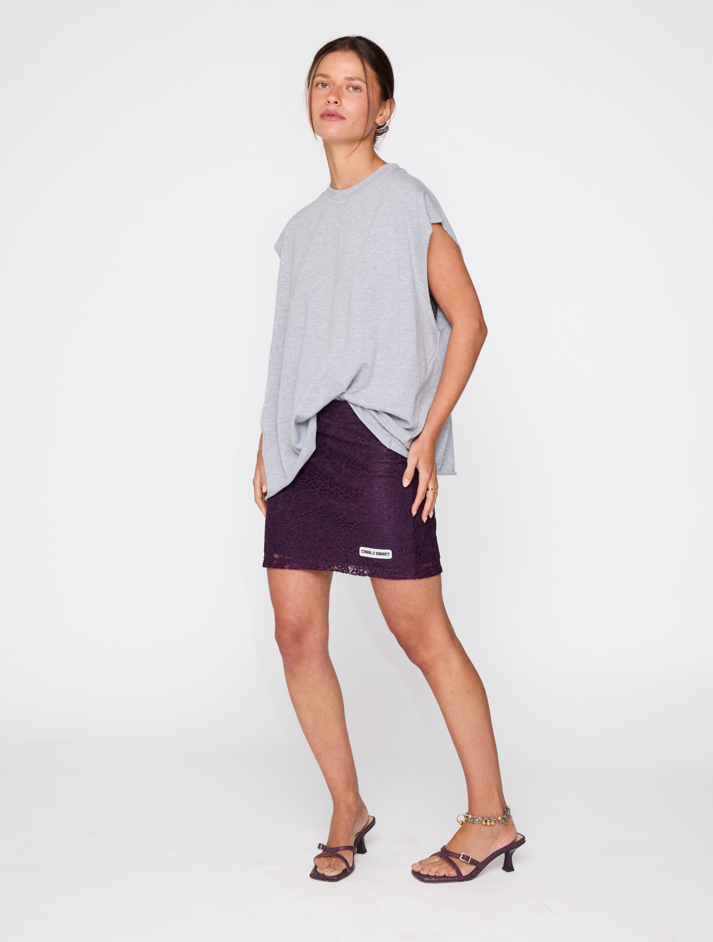 The Sleeveless T I Grey